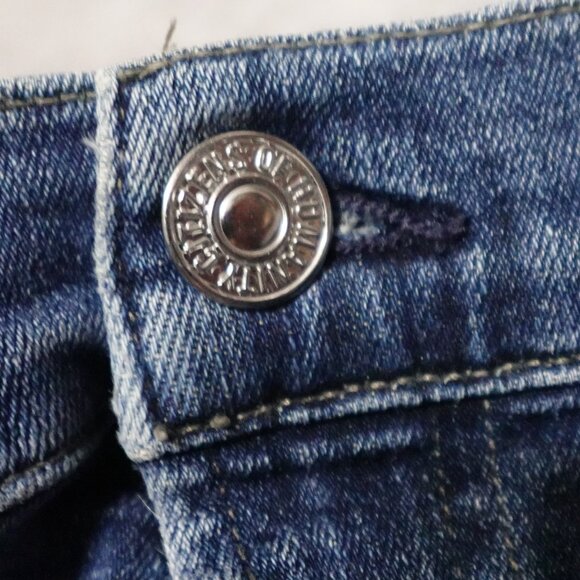 Citizens of Humanity Emmanuelle Slim Boot Jeans Women’s Size 31 Blue Denim - Picture 3 of 16